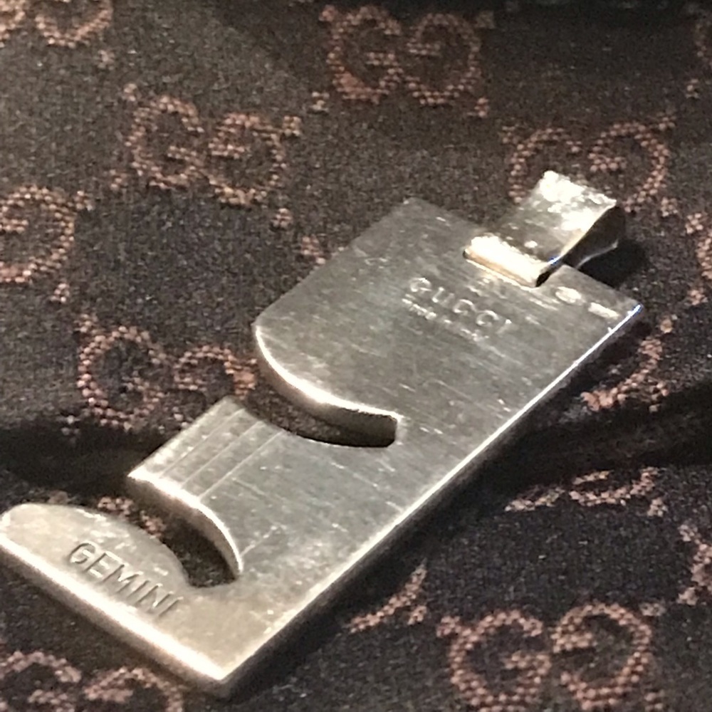 Gucci Gemini 925 Silver Pendant - Picture 5 of 8